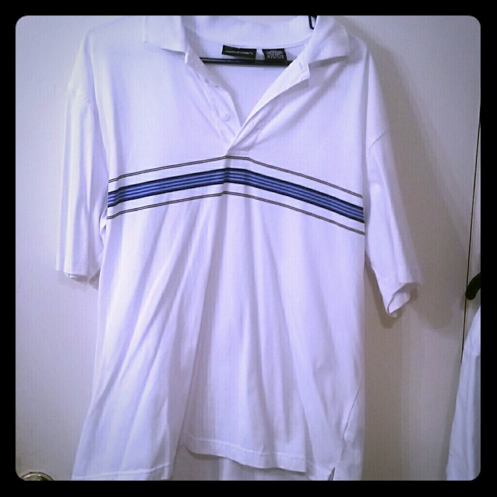 Sold!!  Mens Polo Shirt sz L worn once!!!